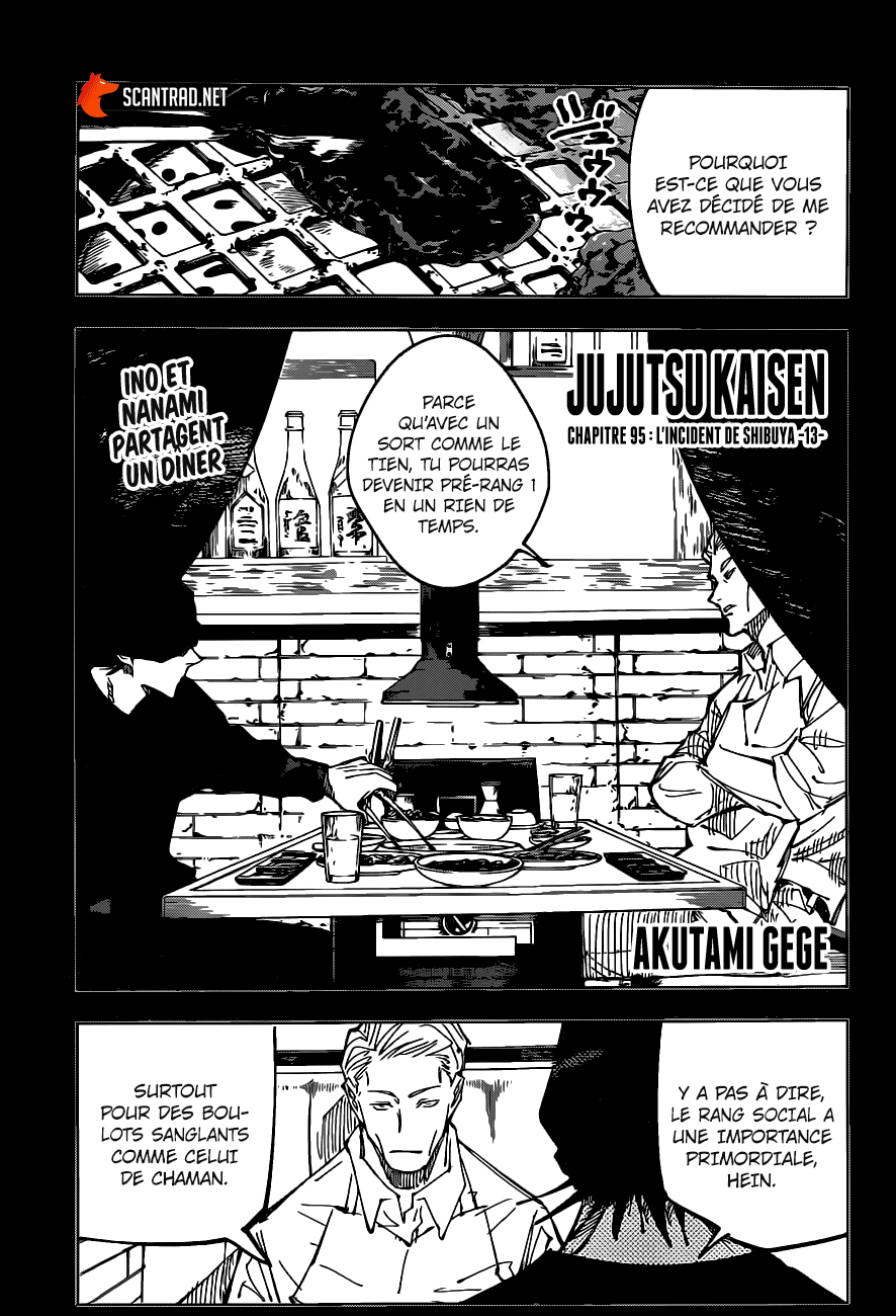 Jujutsu Kaisen: Chapter 95 - Page 1